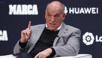 خافيير تيباس رئيس رابطة الدوري الإسباني