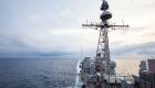 ‍ عبور دو کشتی جنگی آمریکا از تنگه تایوان