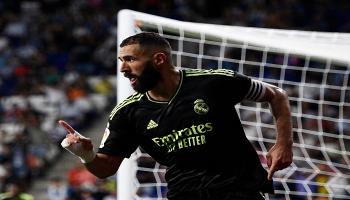 كريم بنزيما مهاجم ريال مدريد