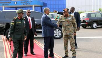 عبدالفتاح البرهان يغادر الخرطوم إلى جوبا