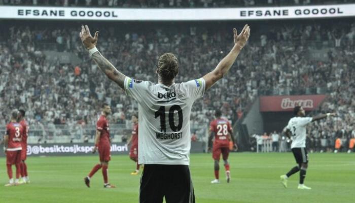 Wout Weghorst'tan Beşiktaş taraftarına: 'Muhteşem!'