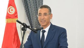 وزير الداخلية التونسي توفيق شرف الدين