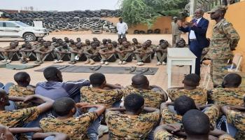 الفريق الدكتور سليمان صندل حقار الرئيس المناوب للجنة العسكرية 