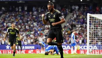 كريم بنزيما مهاجم ريال مدريد