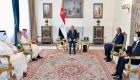 Mısır Cumhurbaşkanı, Suudi Arabistan Dışişleri Bakanı'nı kabul etti