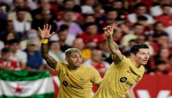 من فوز برشلونة على إشبيلية