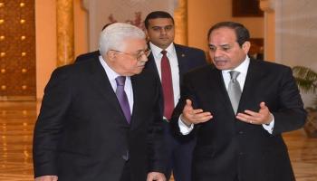 جانب من لقاء سابق بين السيسي وعباس
