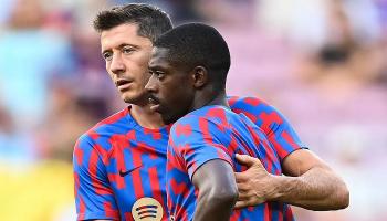 روبرت ليفاندوفسكي وعثمان ديمبلي