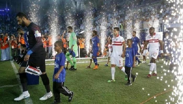 الزمالك والهلال - صورة ارشيف