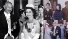 گزارش تصویری | ملکه الیزابت دوم و ظاهر شاه
