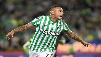 جارلان باريرا لاعب أتلتيكو ناسيونال الكولومبي