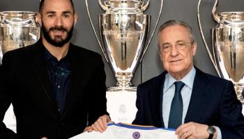 Florentino Pérez et Karim Benzema
