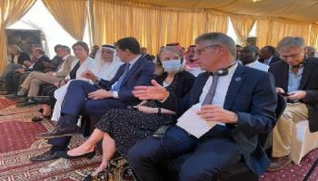 جانب من حفل إطلاق مسودة مشروع الدستور السوداني 