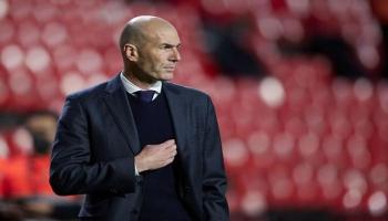 زين الدين زيدان مدرب ريال مدريد السابق