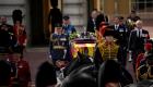 ویدئو | تابوت ملکه الیزابت دوم به کاخ وست مینستر رسید