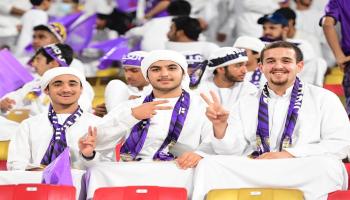 الحضور الجماهيري في مباراة الجزيرة والعين