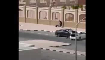 لقطة من الفيديو المتداول