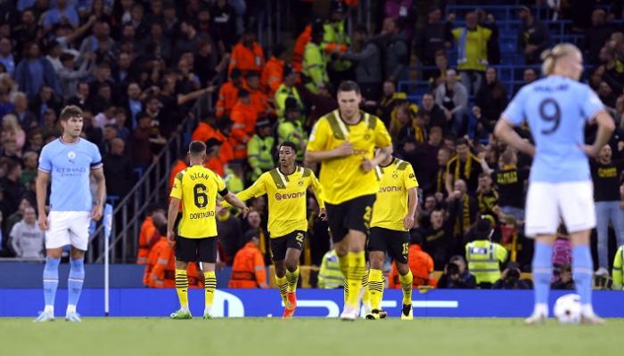 فيديو أهداف مباراة مانشستر سيتي وبروسيا دورتموند في دوري أبطال أوروبا