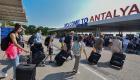 Antalya'ya gelen yabancı turist 10 milyonu aştı