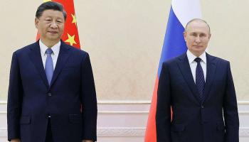 Vladimir Poutine et Xi Jinping 