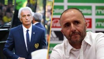 جمال بلماضي مدرب منتخب الجزائر وخليلوزيتش