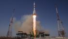 ویدئو | موشک سایوز روسیه با فضاپیمای MS-22 برای پرتاب آماده می‌شود