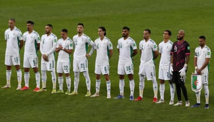 لاعبو المنتخب الجزائري