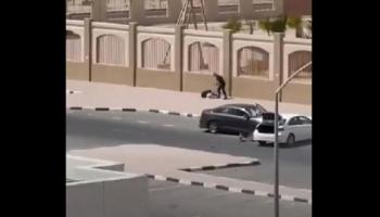 لقطة من الفيديو المتداول