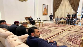 باشاغا عقب وصوله إلى بنغازي