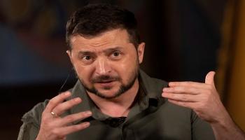الرئيس الأوكراني فولوديمير زيلينسكي