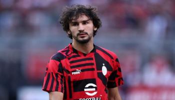 ياسين عدلي لاعب ميلان الإيطالي