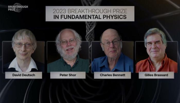 الفائزون بجائزة "بريكثرو" في الفيزياء