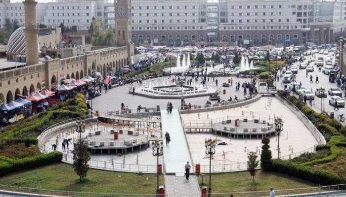 مركز مدينة أربيل في إقليم كردستان