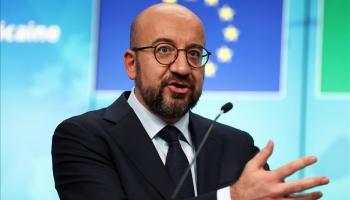 Le président du Conseil européen Charles Michel