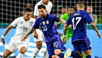 ليونيل ميسي ضد الهندوراس
