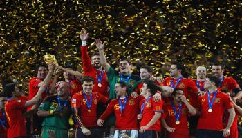 منتخب إسبانيا بطل كأس العالم 2010