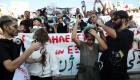 ویدئو | سوزاندن روسری و کوتاه کردن مو در اعتراض به مرگ مهسا امینی در یونان