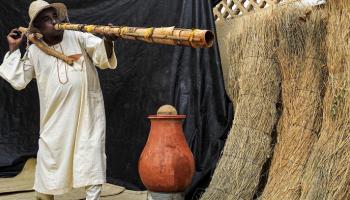 عزف الوازا السودانية يرتبط بحصاد الذرة