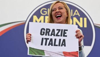رئيسة الوزراء الإيطالية المنتظرة ميلوني