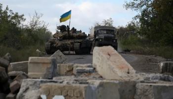 دبابة أوكرانية في دونستك