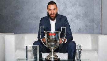 كريم بنزيما مهاجم ريال مدريد