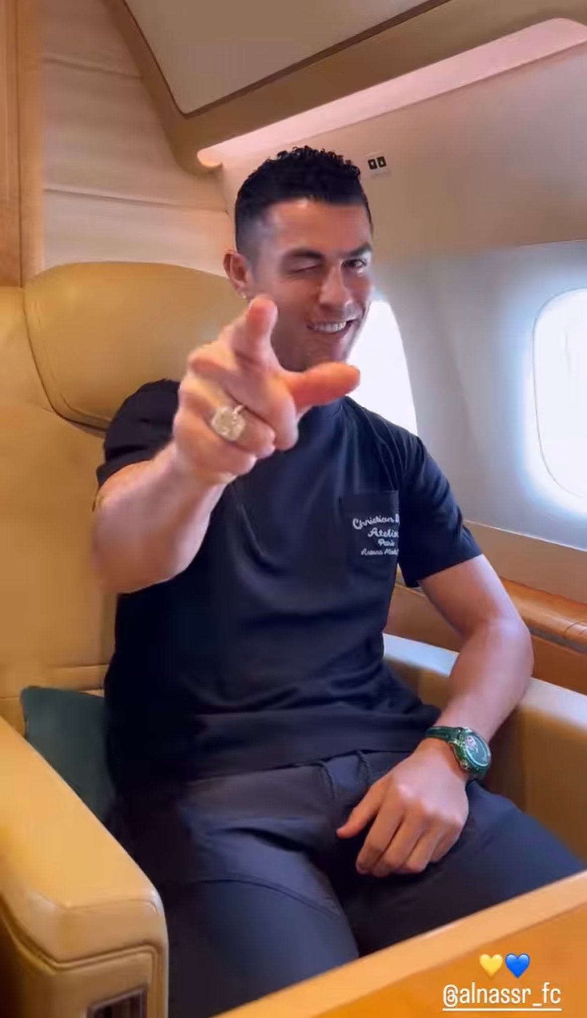 Ronaldo en route pour Riyad