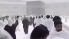 واکنش هواشناسی عربستان به ویدئوی بارش برف در مسجدالحرام