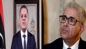 فتحي باشاغا وعبدالحميد الدبيبة