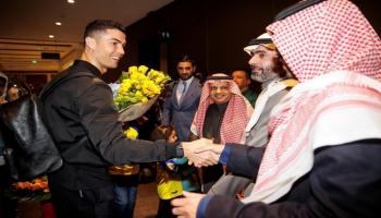 كريستيانو رونالدو يبدأ مشواره مع النصر