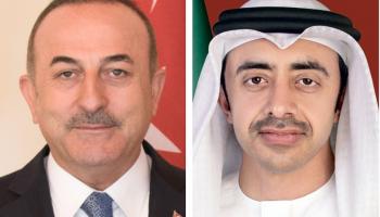 الشيخ عبدالله بن زايد آل نهيان ومولود جاويش أوغلو