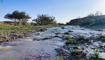 الأمطار ستؤدي إلى جريان الأودية- أرشيفية