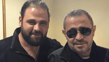 جورج وسوف مع نجله