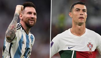 كريستيانو رونالدو وليو ميسي