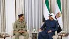 رئيس الإمارات يستقبل قائد الجيش الباكستاني